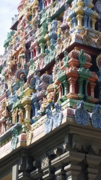 detail of the temple
